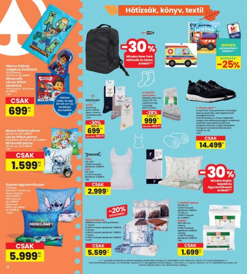 INTERSPAR Iskola akciós újság