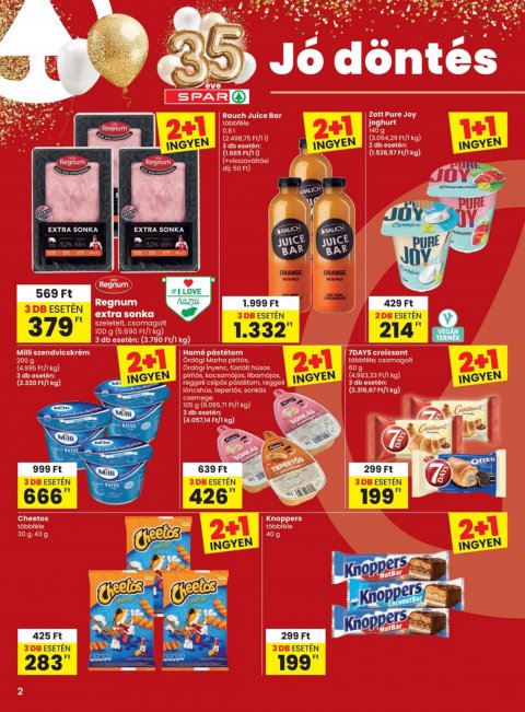 SPAR akciós újság