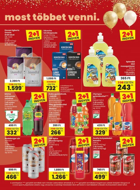 SPAR akciós újság