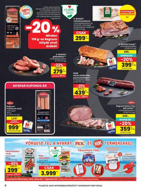 SPAR akciós újság