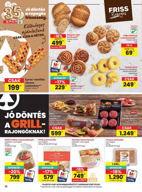 SPAR akciós újság