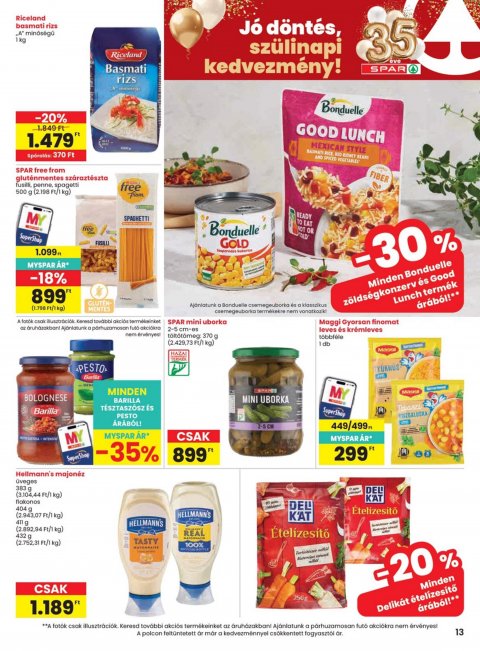 SPAR akciós újság
