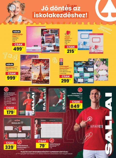 SPAR akciós újság