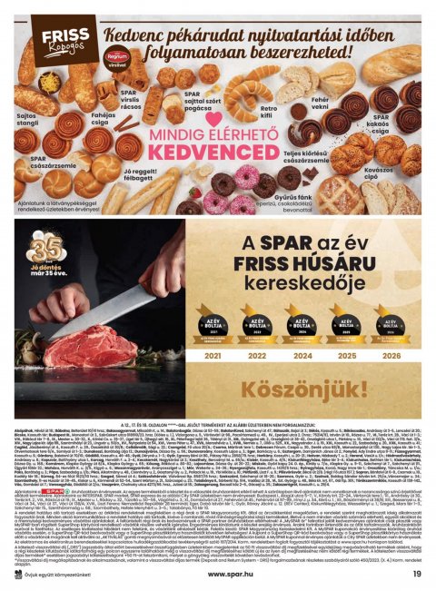 SPAR akciós újság
