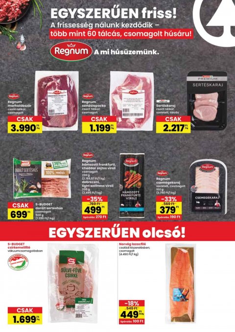 SPAR Bp., Maroshévíz u. 1. nyitás akciós újság