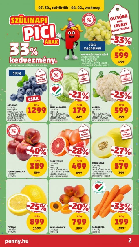 PENNY akciós újság