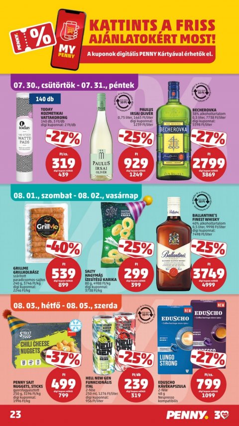 PENNY akciós újság