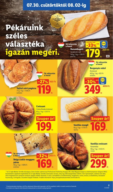 LIDL akciós újság