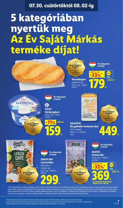 LIDL akciós újság
