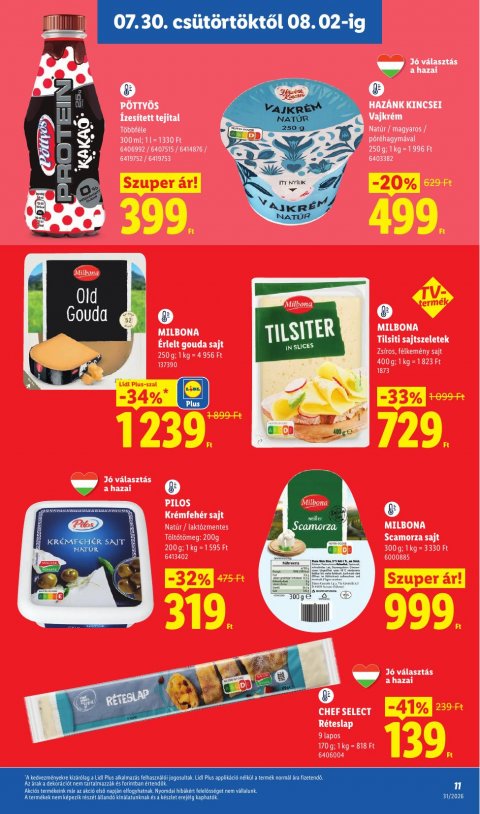 LIDL akciós újság