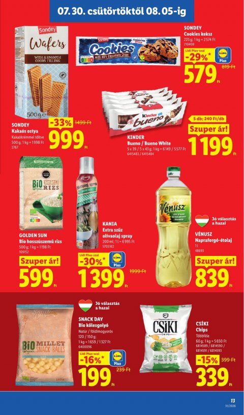 LIDL akciós újság