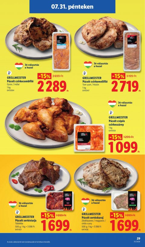 LIDL akciós újság