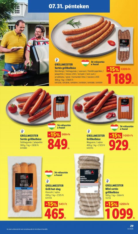 LIDL akciós újság