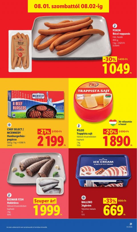 LIDL akciós újság