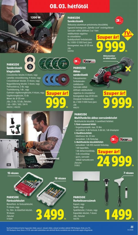 LIDL akciós újság