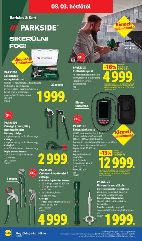 LIDL akciós újság