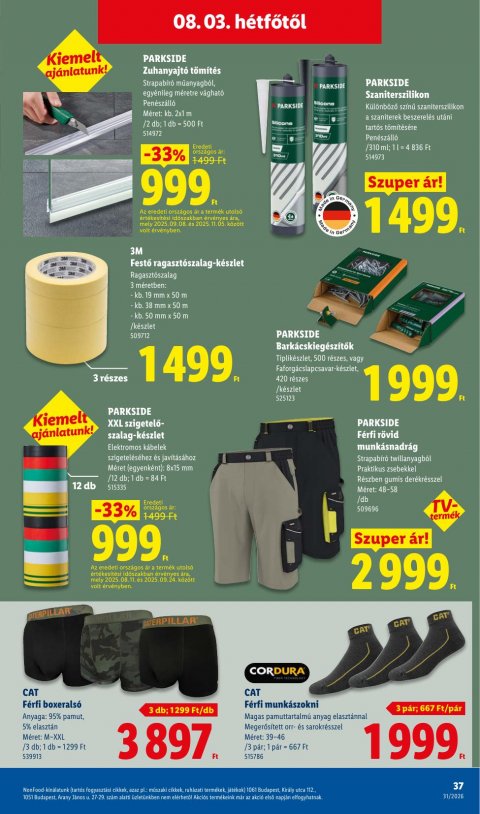 LIDL akciós újság