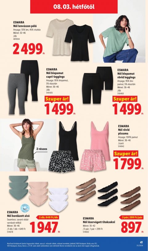 LIDL akciós újság