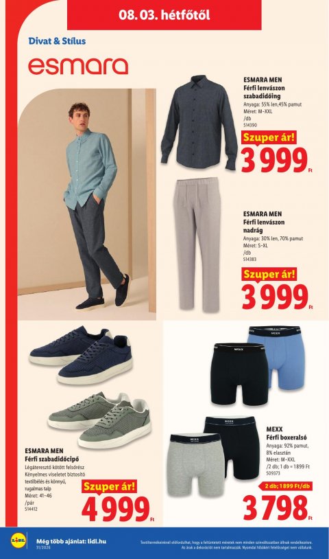 LIDL akciós újság
