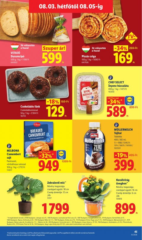 LIDL akciós újság