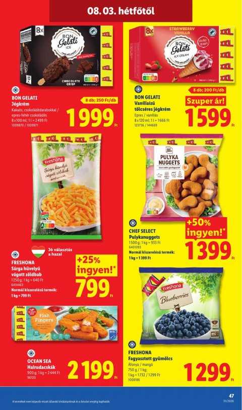 LIDL akciós újság