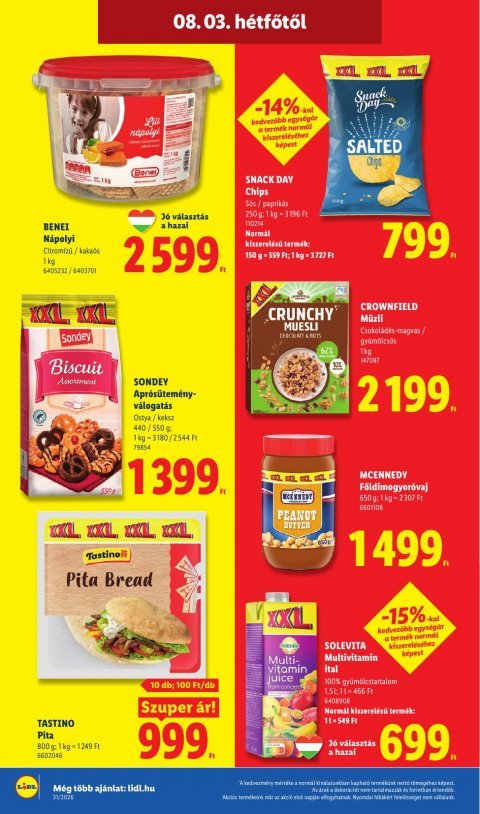 LIDL akciós újság