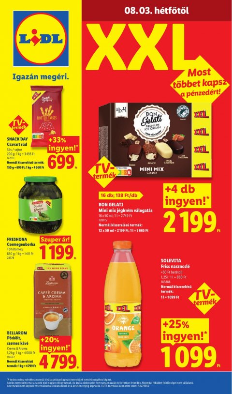 LIDL akciós újság