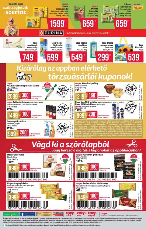 COOP Országos akciós újság