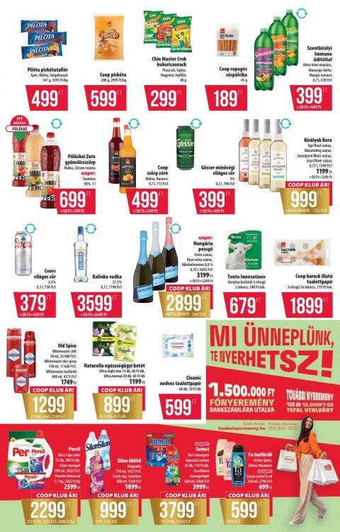COOP Országos akciós újság