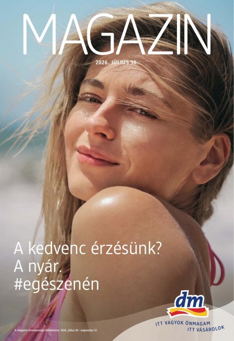 DM DROGERIE MARKT  od 30. 7. 2026 do 12. 8. 2026