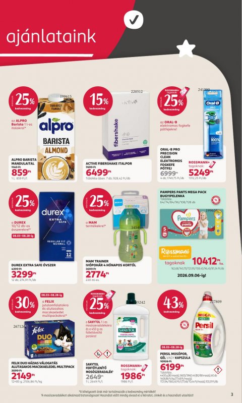 ROSSMANN akciós újság