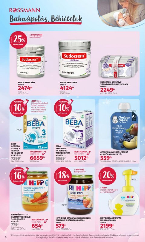 ROSSMANN akciós újság