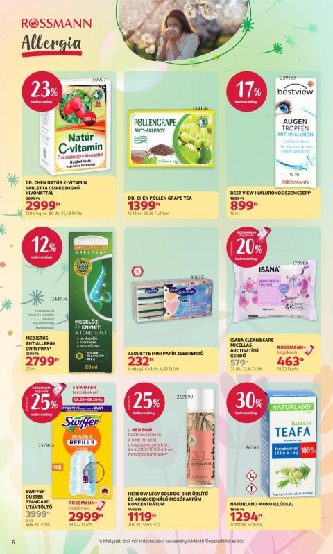 ROSSMANN akciós újság