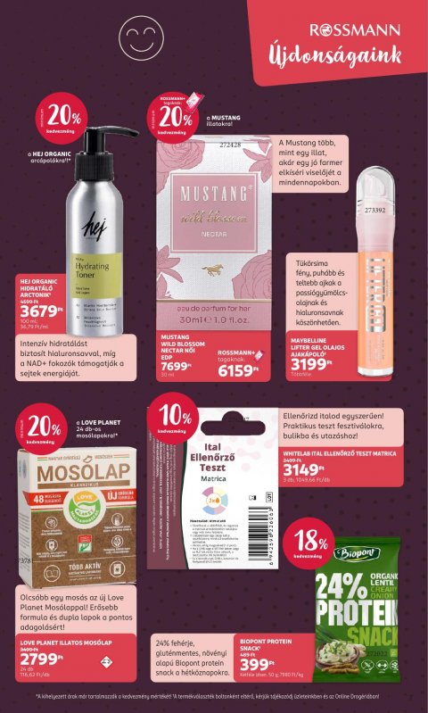 ROSSMANN akciós újság