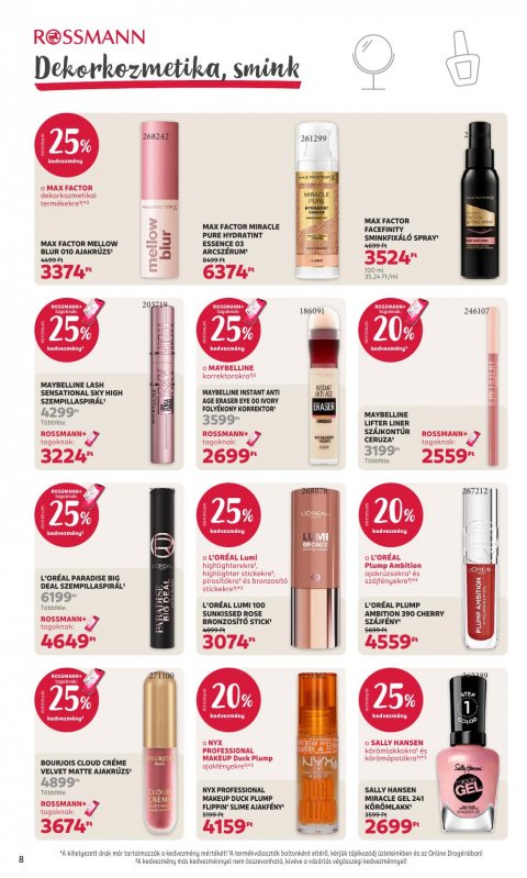 ROSSMANN akciós újság