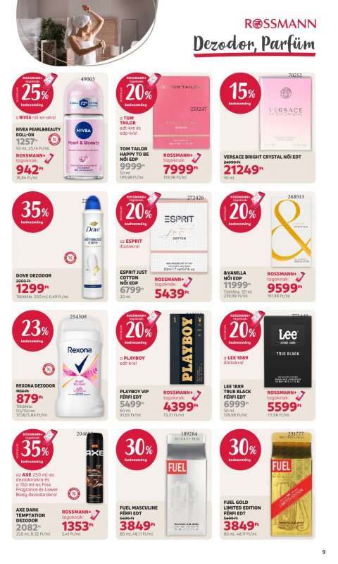 ROSSMANN akciós újság