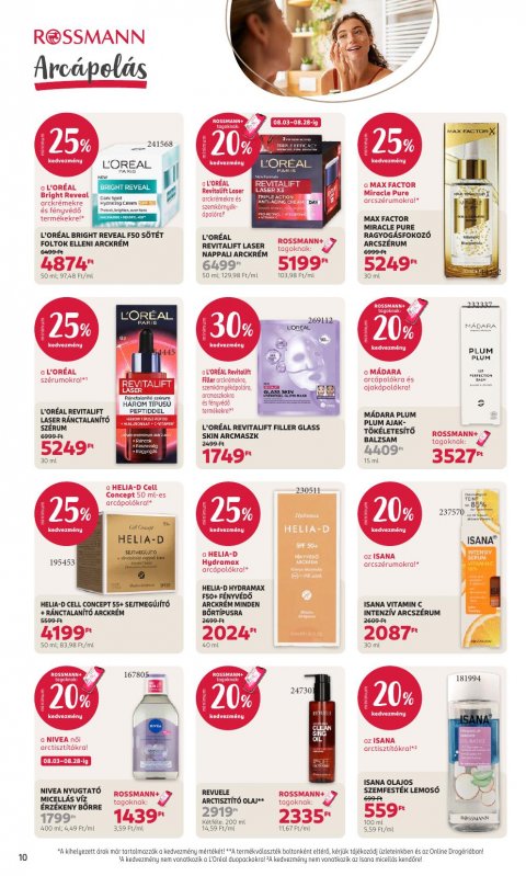 ROSSMANN akciós újság