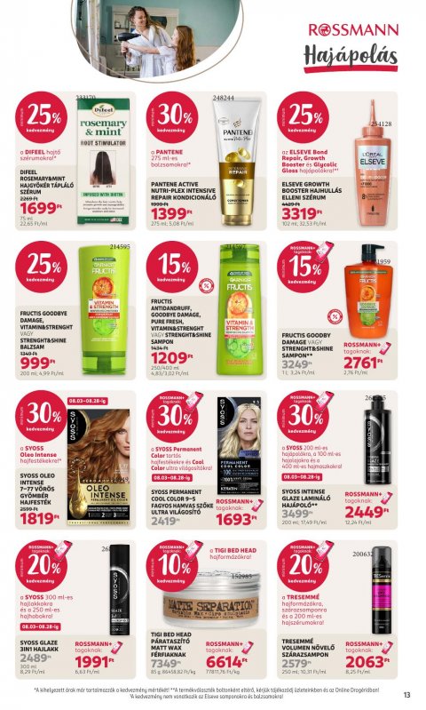 ROSSMANN akciós újság
