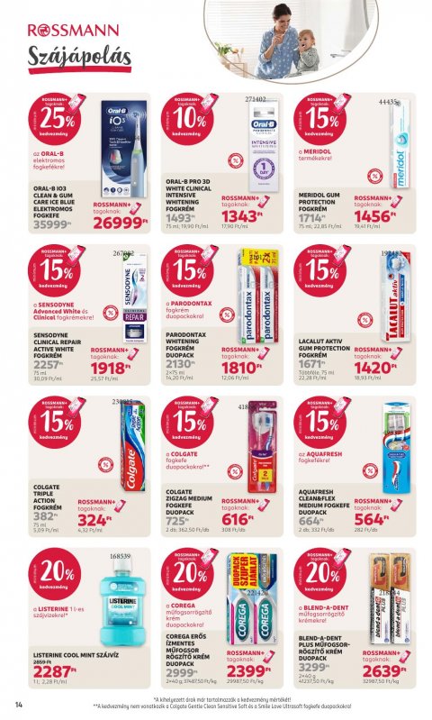 ROSSMANN akciós újság