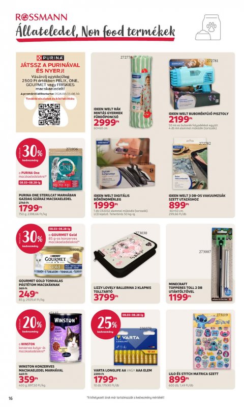 ROSSMANN akciós újság