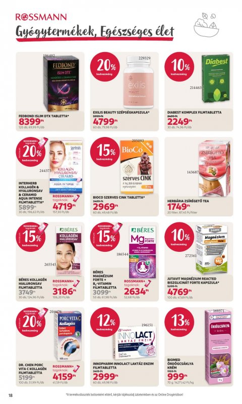 ROSSMANN akciós újság