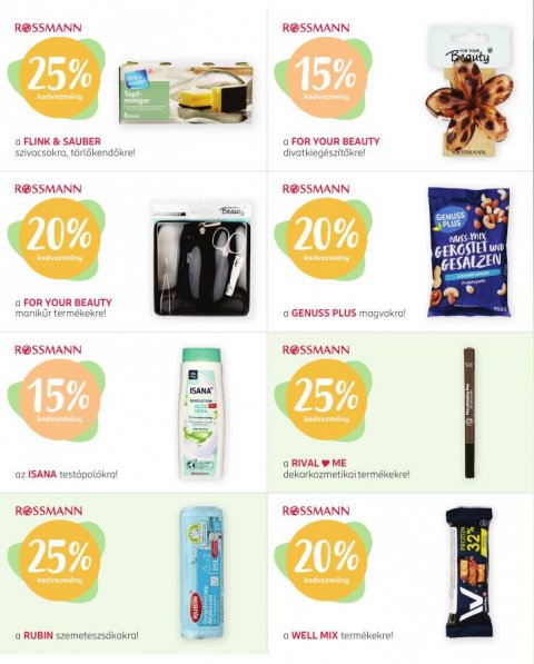 ROSSMANN akciós újság