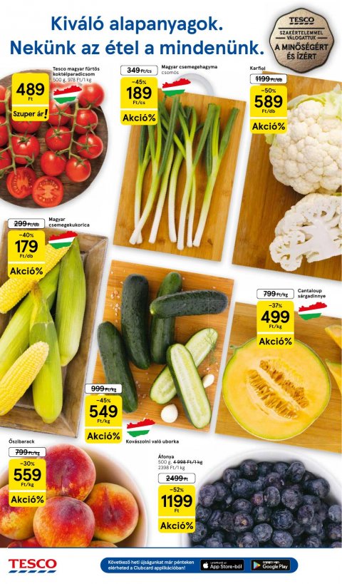 TESCO Hipermarket akciós újság