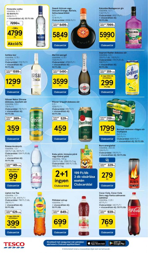 TESCO Hipermarket akciós újság