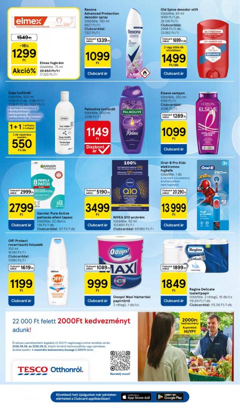 TESCO Hipermarket akciós újság