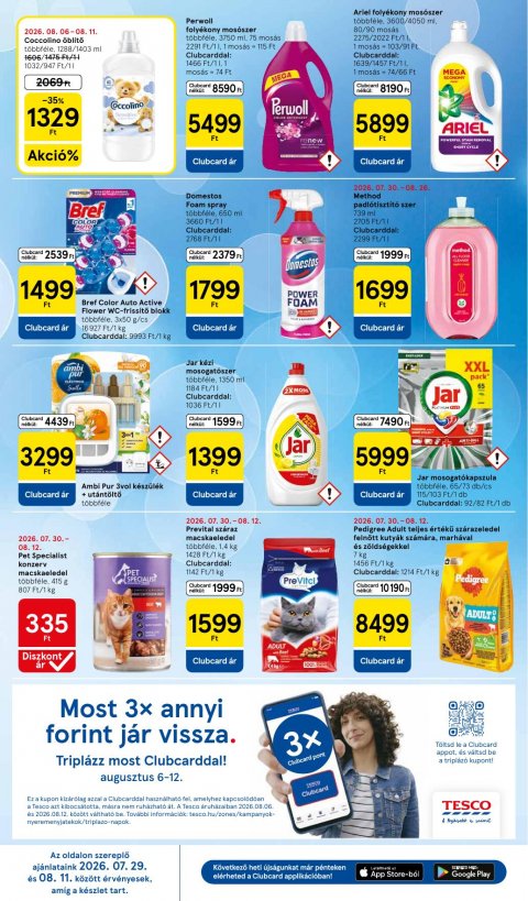 TESCO Hipermarket akciós újság
