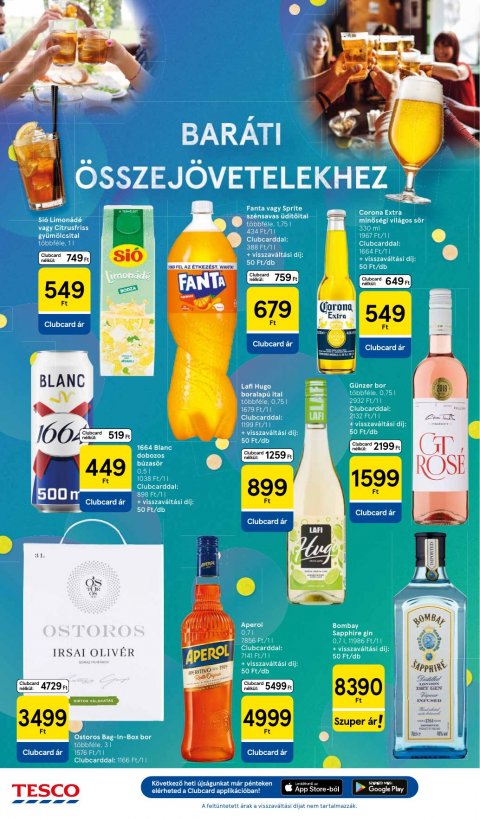 TESCO Hipermarket akciós újság