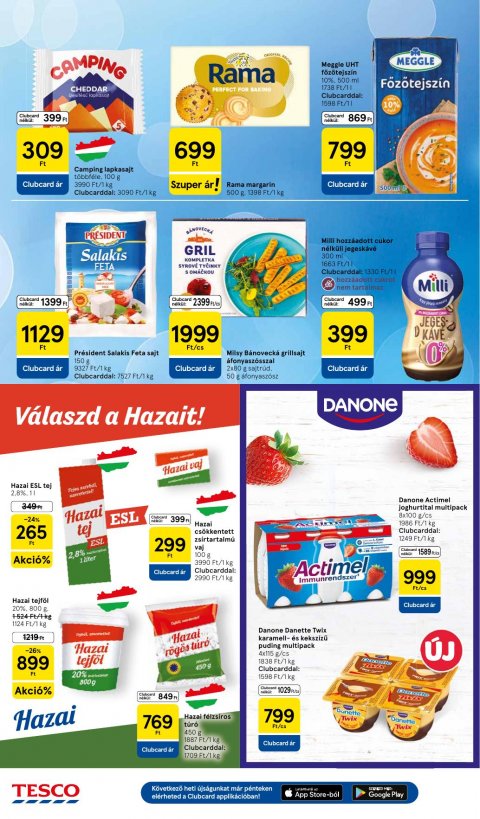 TESCO Hipermarket akciós újság