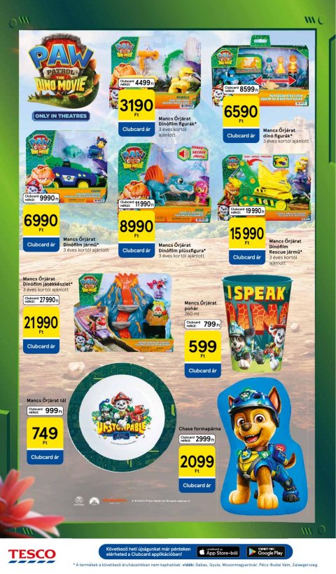 TESCO Hipermarket akciós újság