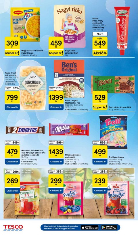 TESCO Hipermarket akciós újság